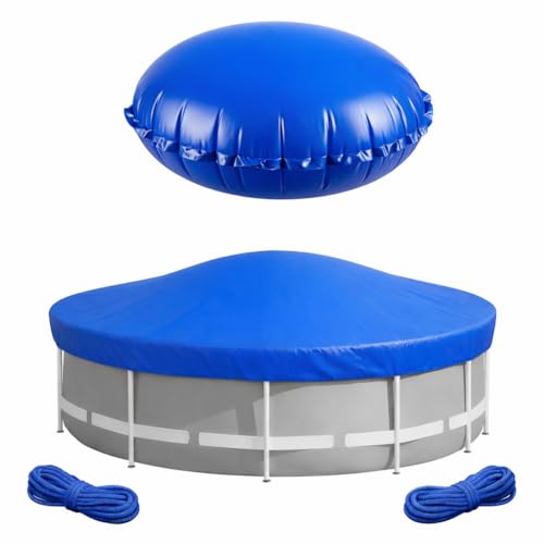 Abelive Goods Heavy Duty Pool Pillow for Above Ground Pools – Inflatable Air Pillow for Pool Closing and Winterizing, Cold-Resistant PVC Pool Cover Support