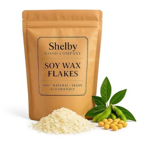 Pure White Soy Wax Flakes, 100% Natural Soy Wax Bulk for DIY Candle Making, Premium Quality, Top Grade, 100% for Candle Making from Organic Farm, No additives, Harmless (3, Kilograms)