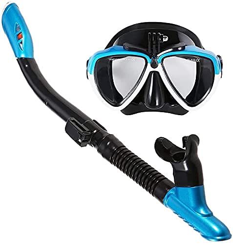 Maska do nurkowania Maski do nurkowania z rurką Zestaw do snorkelingu Anti Fog Pływanie Nurkowanie z suchą rurką do snorkelingu Anti Fog Nurkowanie dla mężczyzn i kobiet