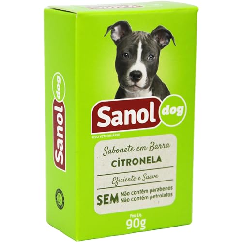 Sabonete Cão/gato Citronela 90g Sanol