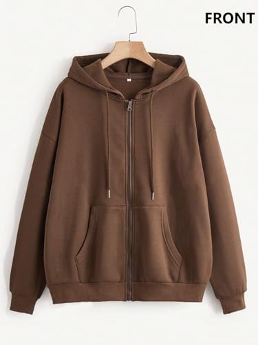 Image of TAGAS Printed Hoodie for Womens | | Casual Zip Front Hoodie, Winterwear for Girls & Woman