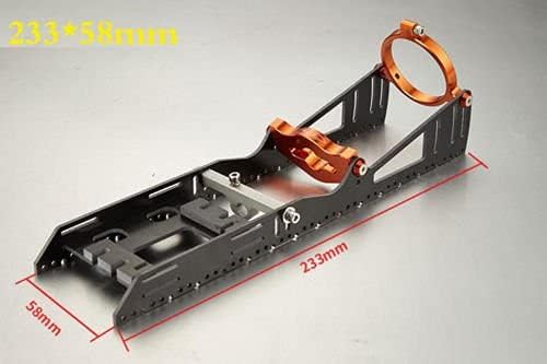 New CNC Aluminum 40 Series Carbon Fiber Adjustable Brushless Motor Mount (#2 233x58mm)