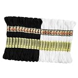 Embroidery thread:the application method of this product is simple, the operation process is not complicated, you can easily DIY decoration,cuttable embroidery thread