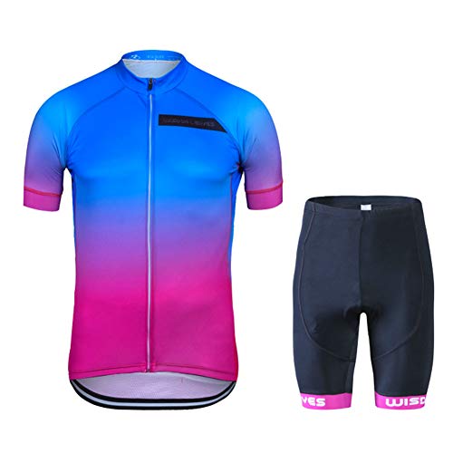 Men's Cycling Jersey Set MTB Bike Clothing Mountain Road Bicycle Shirts Shorts