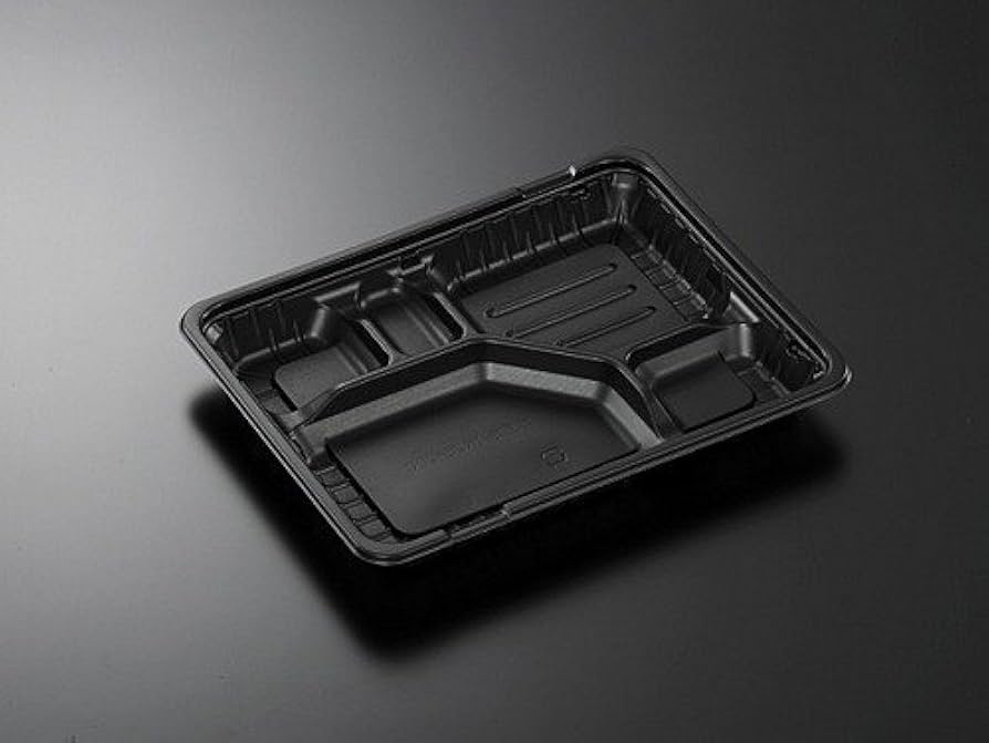 ごはん型 Amazon.co.jp: 中央化学 使い捨て弁当容器 CTガチ弁 IK26-20C 黒
