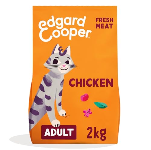 Edgard and Cooper Grain Free Adult Cat Food, Chicken, 2kg