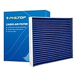 PHILTOP Premium Cabin Air Filter w/Dual Activated Carbon, Compatible with CF10285 Toyota RAV4,