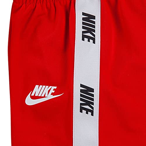 Nike Toddler Boys Logo Taping Full Zip Jacket and Pants 2 Piece Set (R(76G796-U10)/W, 3T)4