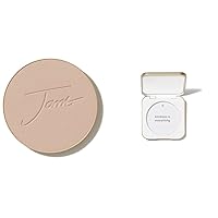 Vista 23 de Jane Iredale PurePressed Base Polvo Mineral de Maquillaje de Repuesto o Juego de Compacto Rellenable Polvo Prensado Semi Mate con SPF Sin Talco