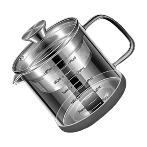 Ollas de gran capacidad para freír y cocinar aceites, filtro de leche de soja con colador, accesorios de cocina, colador de malla