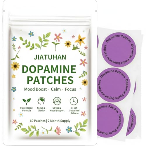 Neuroscience of Email: How the Brain Reacts in 2.7 Seconds 6 JIATUHAN Dopamine Patches Extra Strength – Mood Support, Calm & Focus – Stress Relief with Mucuna & 5-HTP – Plant-Based, Vegan – 60 Patches (2 Month Supply)