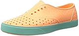 Native Women's Miller Print Fashion Sneaker, Lazer Orange/Sprinkle Print, 10 M US