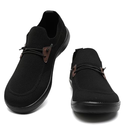 Image of EGMPDA Mens Slip on Loafers Boat Shoes Non Slip Walking Sports Shoes Driving Shoes Casual Office Shoes Gym Lightweight Comfortable Shoes