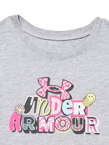 Image of Under Armour Girls Girls Short Sleeve Shirt, Crewneck, Lightweight and Breathable Athletic-t-Shirts