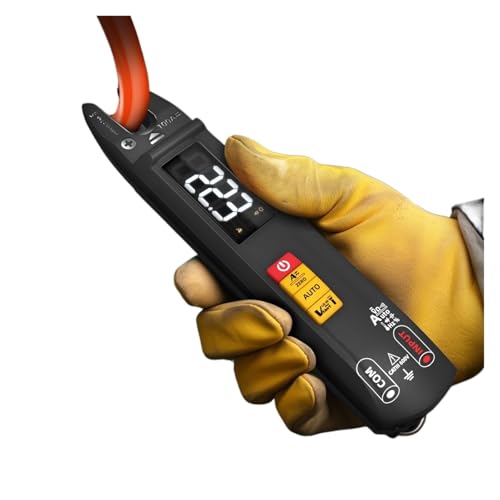 U1 デジタルクランプマルチメーター 充電式ディスプレイ 6000 自動電流電圧非接触温度電子テスター(U1 kit)