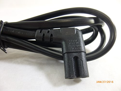 New 12 Foot 12Ft Tv Ac Replacement Power Cord For Samsung Pn 3903-000853 3903-000599 90° Angled 2 Prong Figure 8 #TOP3