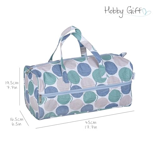 Sac de rangement pour laine Hobby Gift 45cm avec compartiment aiguilles - 5