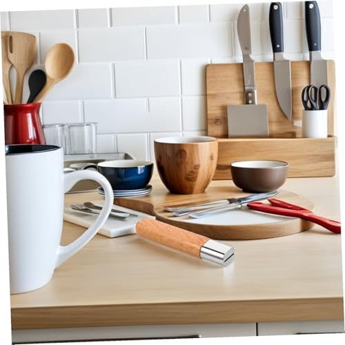 VICASKY 3pcs Wooden Knife Grip Handles for Kitchen Cutters Replacement Accessories Water-Resistant Natural Wood Design Low Maintenance Kitchen Utensils Replacement Parts - Image 6