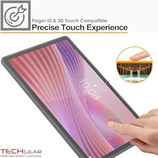 TECHGEAR Confezione 2 pellicole antiriflesso opache per Lenovo Tab 10,1" TB311 / TB311FU / TB311XU + panno pulizia schermo + scheda applicatore