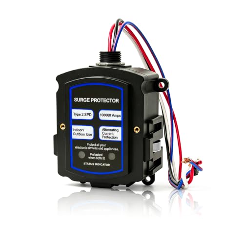 Whole Home Surge Protector, SPD2ULTRA Surge Protector, 108,000Amp Whole-House...