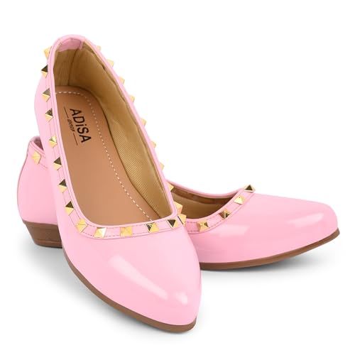 Image of Women Girls Slip On Ballet Flats