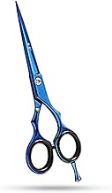 SMI Friseurschere 5,5 zoll blau haarschneideschere haarschere frisör schere edelstahl schere haare schneiden für damen und herren - Razor Edge