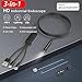 Borescope, Endoscope 3-in-1 USB HD Inspection Camera with 16.5FT Semi-Rigid Snake Cable, 8mm Waterproof IP67 Industrial Endoscope for Android, iOS and PC
