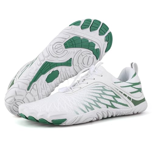 Zapatos de vadeo para natación, zapatos de agua, zapatos descalzos para exteriores, sandalias de playa para aguas arriba, Green, 39 EU