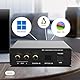 SMSL D1 HiFi-Digital-Audio-Decoder, unterstützt DSD512/PCM768kHz, USB/optische/koaxiale Eingänge, professionelle Audio-Dekodierung für Heimkino und HiFi-Soundsysteme