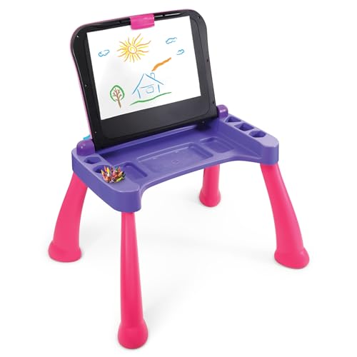 Image of VTech Touch and Learn Activity Desk Deluxe, Pink