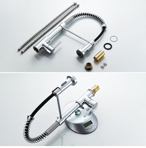 Robinet mitigeur extractible pour nettoyer grands plats - 8