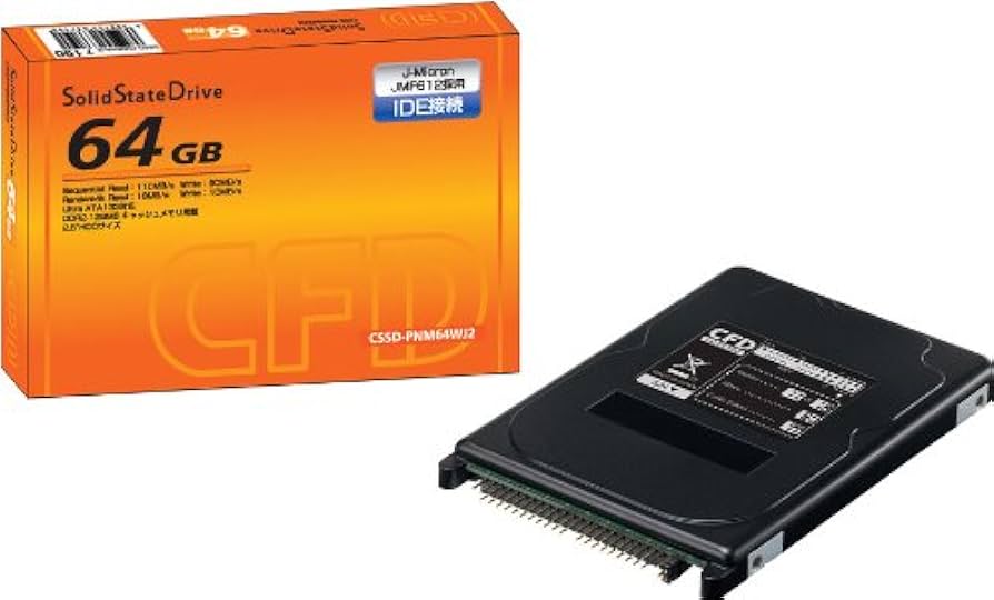 Amazon | シー・エフ・デー販売 DRAM搭載のIDE接続SSD 旧型PCの
