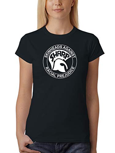 Preisvergleich Produktbild clothinx Sharp Skinhead Damen T-Shirt Fit Schwarz Gr. XL