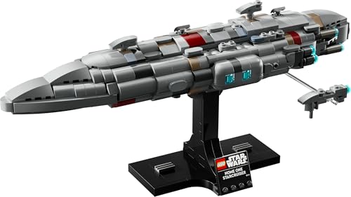 Star Wars 75405 Starcruiser Home One, Modellino da Costruire di Astronave da Collezione con Fregata Medica Nebulon-B, Idea Regalo di Compleanno per Adulti, Uomo e Donna da Il Ritorno dello Jedi - Lego - Immagine 9