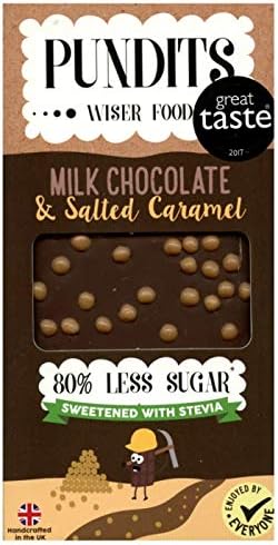 Pundits Milk Chocolate & Salted Caramel 100g(Pack Of 12)