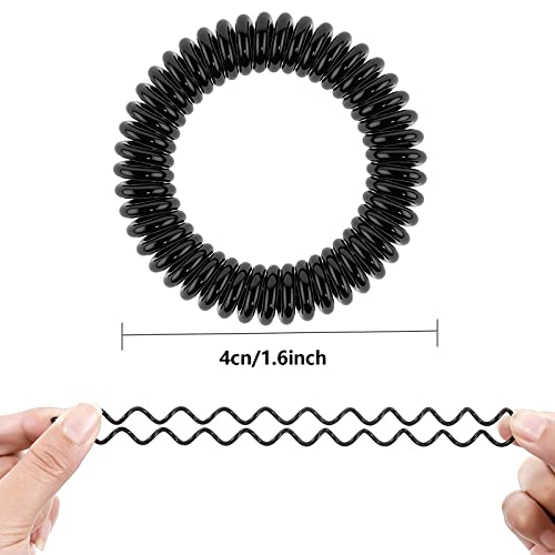 RONGYI 24 Pezzi Elastici a Spirale per Capelli