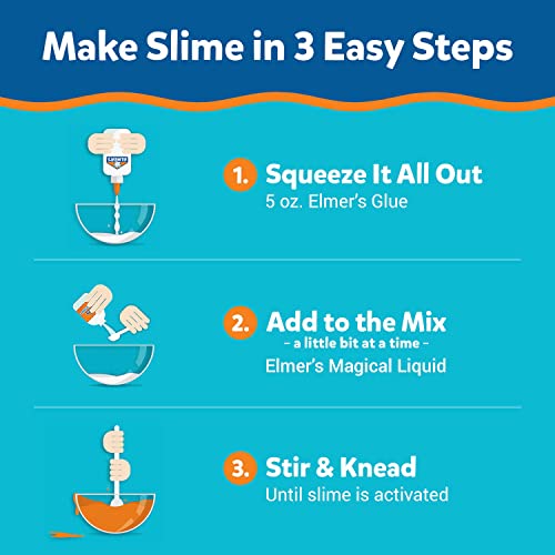 Elmer's Celebration Slime Kit | Slime Supplies Include Assorted Magical Liquid Slime Activators and Assorted Liquid… - Image 3
