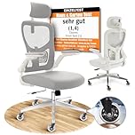 CLOUVOU SmartSeat Bürostuhl Ergonomisch [TESTSIEGER] Schreibtischstuhl 100% individuell einstellbar | Büro Stuhl & Gaming Stuhl | Computerstuhl Home Office Chair Ergonomic | Drehstuhl 150 kg