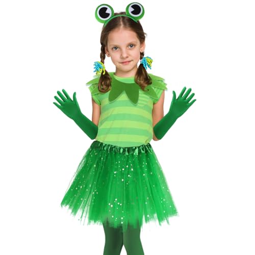 Accesorios de disfraz infantil de rana para Halloween miniatura 6
