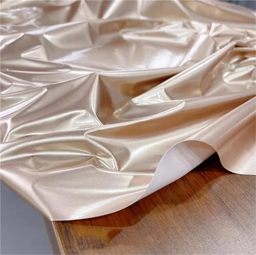 Tissu en PVC élastique brillant pour coudre facilement des vêtements extensibles colorés