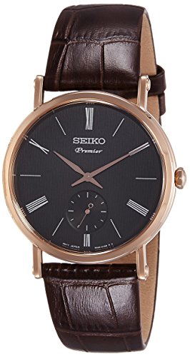 Seiko Premier srk040p1 Mens Wristwatch Flat & light
