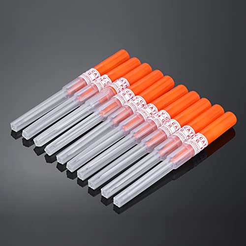 Chimunllin 10Pcs Mixed Iv Catheter Piercing Needles 14G 16G 18G 20G Piercing Needles Kits Hollow Piercing Needles For Ear Nose Lip Tongue Navel Nipple Cartilage Piericngs #TOP4