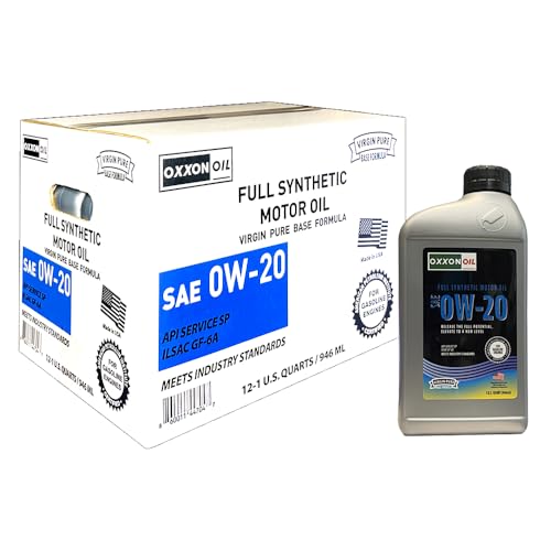 Aceite de motor sintético 0W-20 1 cuarto miniatura 1