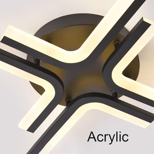 Plafonnier LED dimmable avec télécommande pour salon et bureau - 7