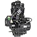 RedCap OEM Manual 6 Speed Complete Engine Assembly Specifically Designed for Jonway GTX 250 EFI XMT 250 EFI Motorcycle - (Sleek Black)
