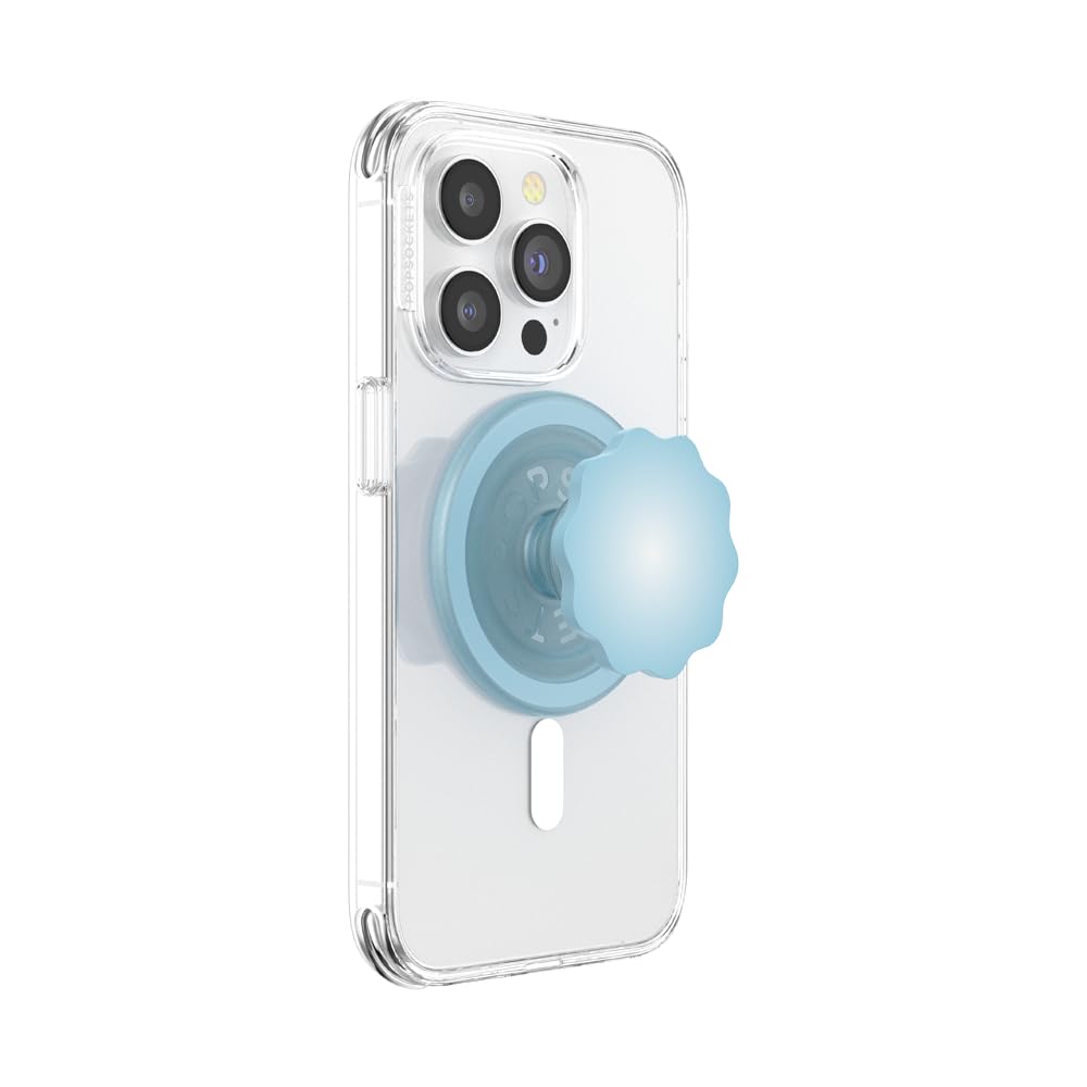 PopSockets Handygriff für MagSafe, Magnetischer Halter- Blauer Seufzer