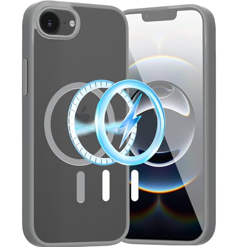 Zabarsii iPhone 17e / iphone 16e �p �P�[�X�y�}�O�l�b�g���ځEMagsafe �Ή��z �ϏՌ� �A�C�t�H�� 16e �X�}�z�P�[�X ������ ��?�z�� TPU�o���p�[ ���C�����X�[�d�Ή� ���ϖh�~ �h�w�� �h�� �����ӂ���16E 