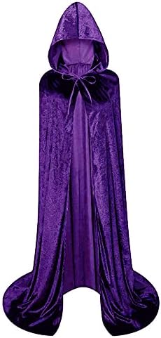 LHJ Adult Halloween Costumes Cape Cloak Knight Witches Vampires Cosplay
