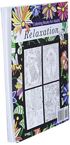 Coloring Books for Adults Relaxation: Adult Coloring Books: Flowers, Animals and Garden Designs