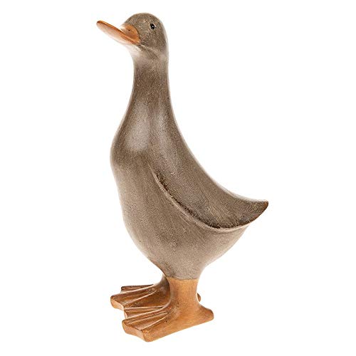 David's Ducks Mocha Brown Duck Shabby Chic Collectable Ornament Figurine (Medium)